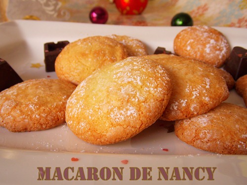 recette macarons de Nancy / cadeau gourmand pour Noel