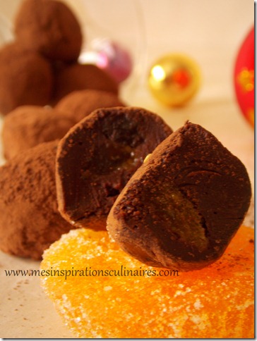 truffes au chocolat noir facile