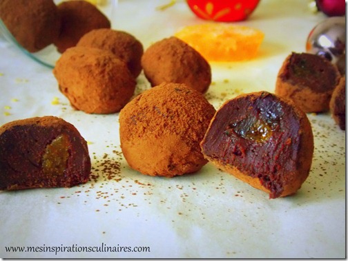 truffes menthe pate de fruit