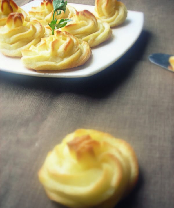 Pommes Duchesses au Parmesan de Sarah