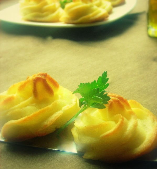 Pommes Duchesses au Parmesan de Sarah