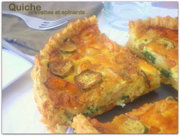 Quiche aux crevettes Quiche aux crevettes