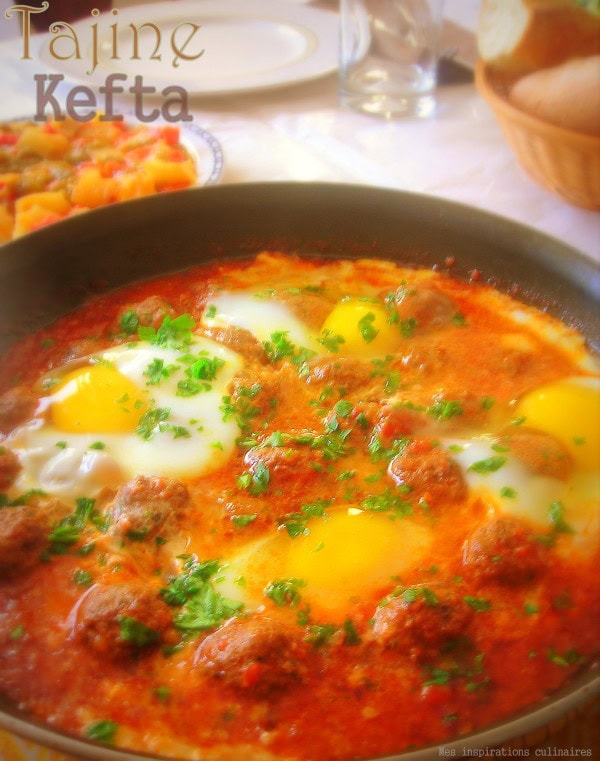 Tajine Kefta aux oeufs Le Blog cuisine de Samar