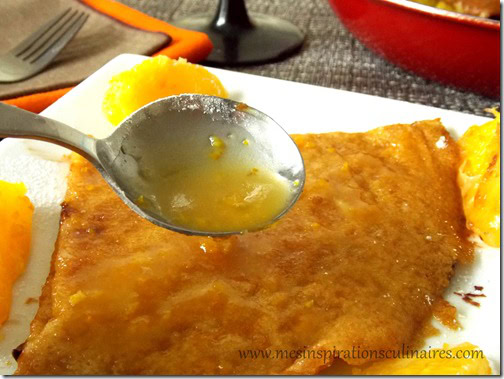 crêpes sauce a l'orange crêpes sauce a l'orange