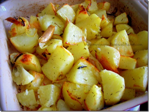 Pommes de terre rôties 