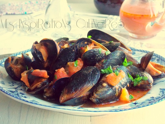 Moules sauce tomate 