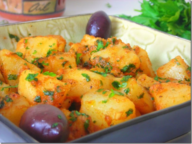 Pomme de terre a la charmoula Pomme de terre a la charmoula