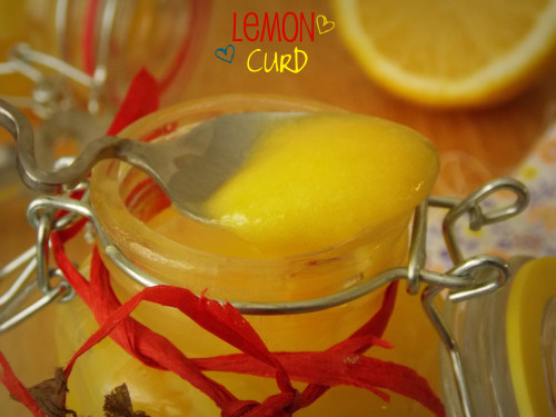 recette de Lemon curd / crème de citron