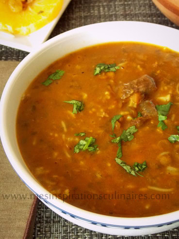 Harira marocaine , harira fassia