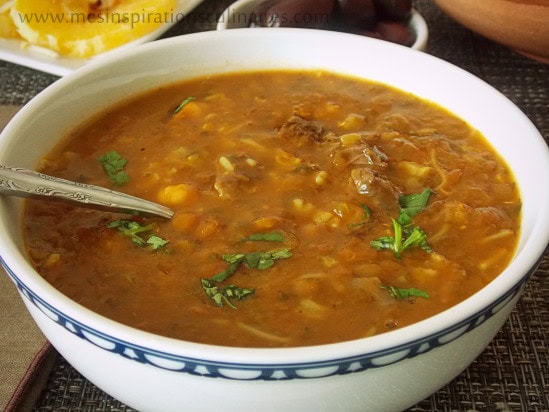 cuisine marocaine soupe harira