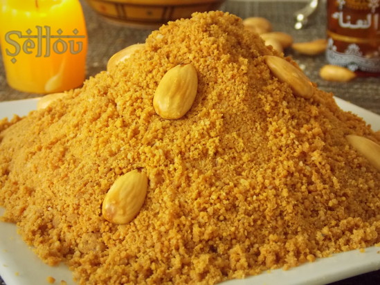 cuisine marocaine sfouf sellou