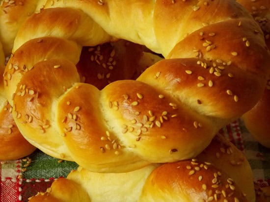pain simit, pain turc au sésame pain simit, pain turc au sésame