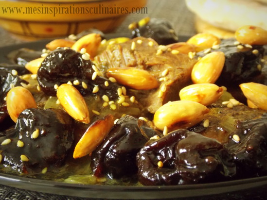 Recette de Tajine aux pruneaux , une recette de cuisine Marocaine