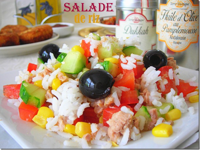 Salade de riz facile