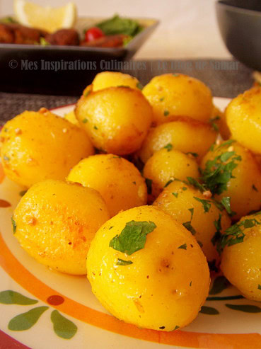 Pommes de terre sautées aux graines de moutarde Pommes de terre sautées aux graines de moutarde