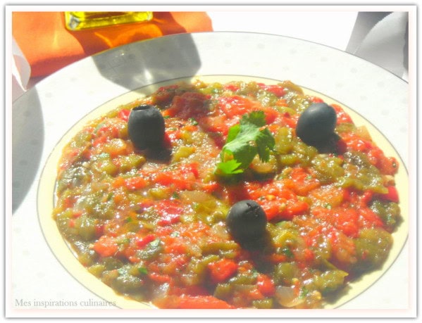 Salade grillée Tunisienne Salade grillée Tunisienne