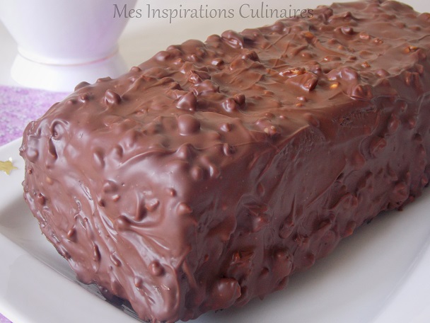 Cake Infiniment chocolat praliné aux noisettes