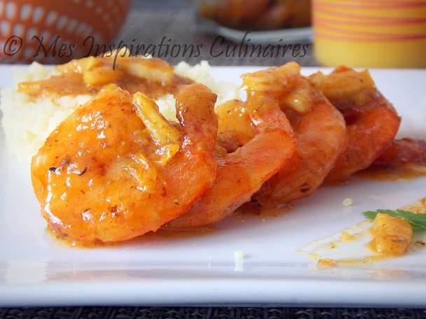 crevettes-ail-jus-d'orange