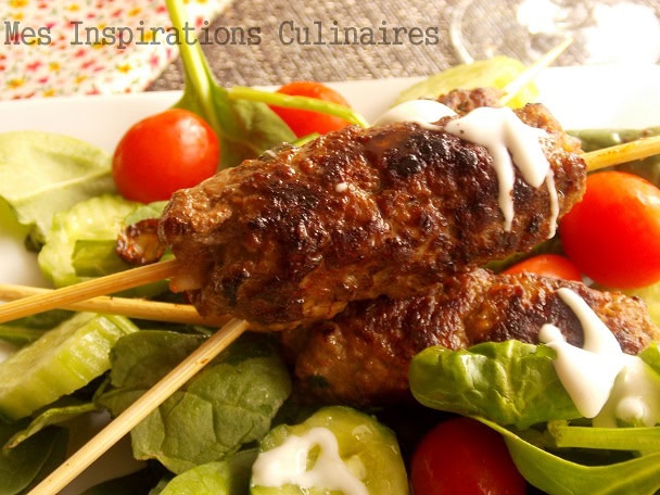 Brochettes Kefta Viande Hachee