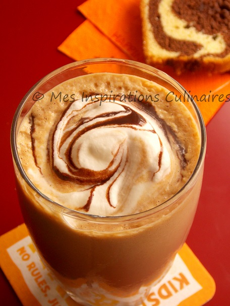 Milkshake au Peanut butter, chocolat et sirop d'erable