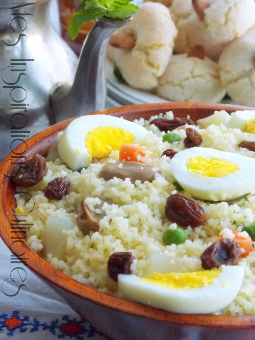 couscous-kabyle aux légumes vapeurs