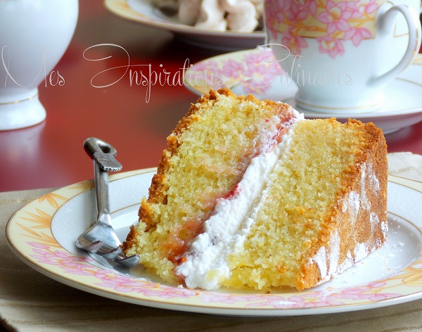 recette Victoria sponge cake