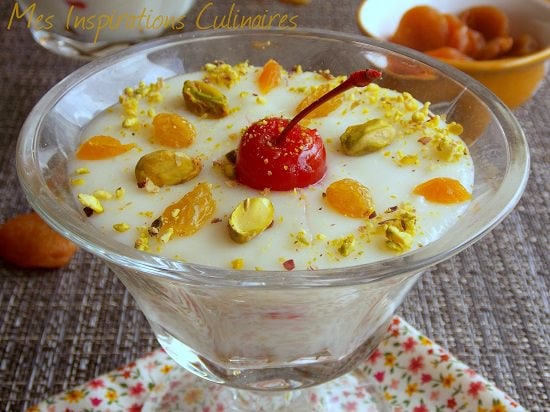 Recette Mhalbi : Mhalbi : Creme Dessert Au Riz Pour Ramadan