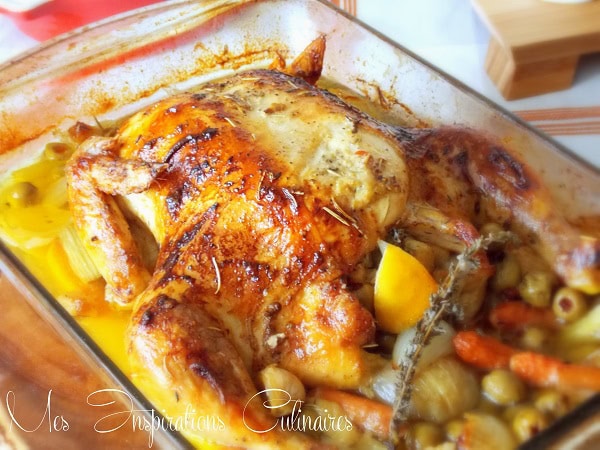 poulet au four a la moutarde de Dijon 1