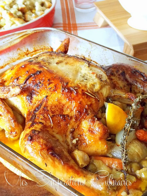 poulet moutarde au four roti1