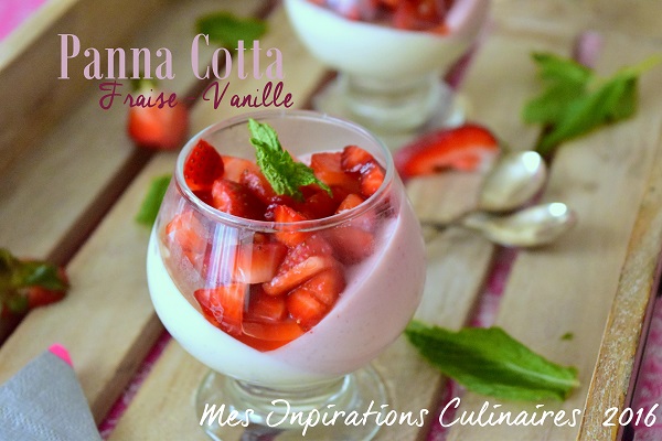 panna cotta fraise vanille 1