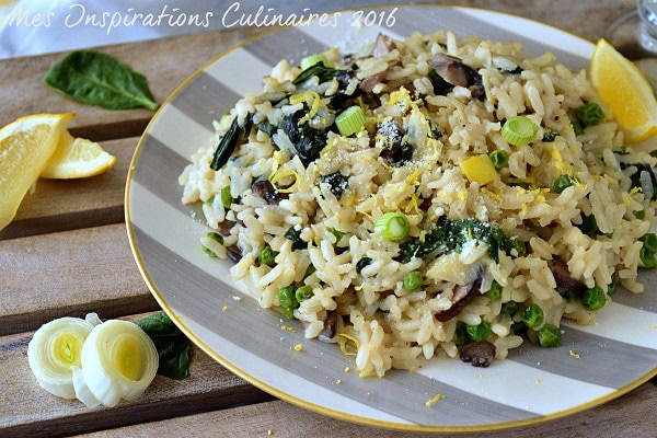 risotto de legumes verts 1