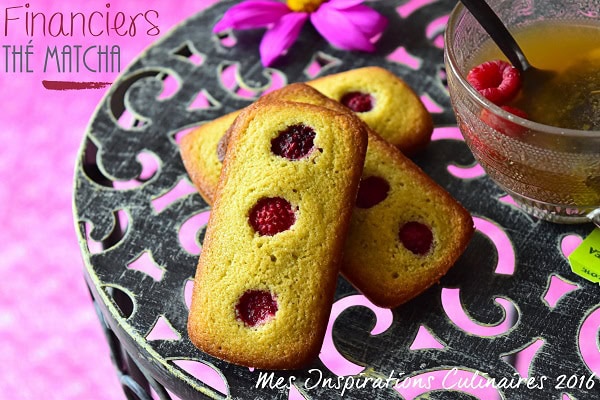 recette financier green the matcha 1