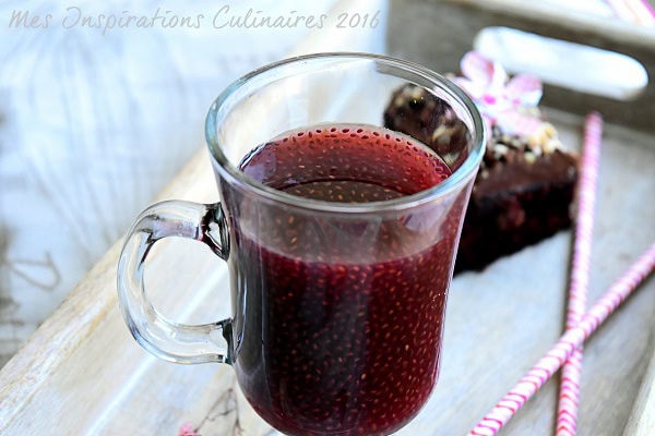 jus de framboises aux graines de chia 1