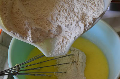 ajouter les ingredients secs