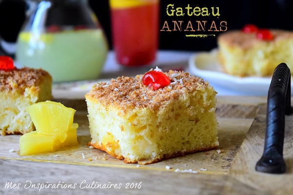 gateau a l'ananas moelleux 1