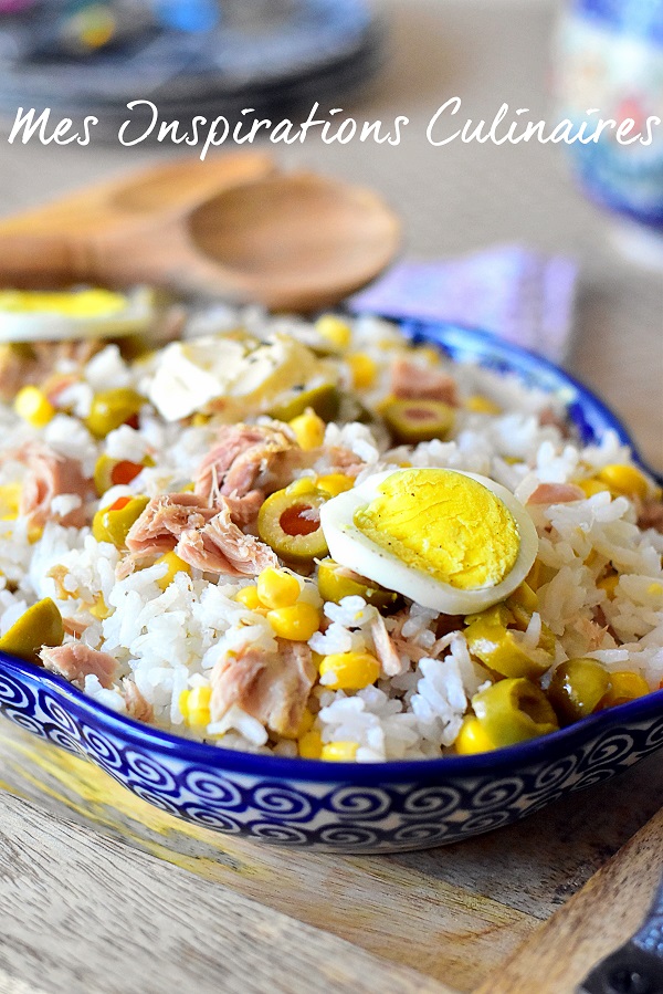 Recette Salade de riz light au thon