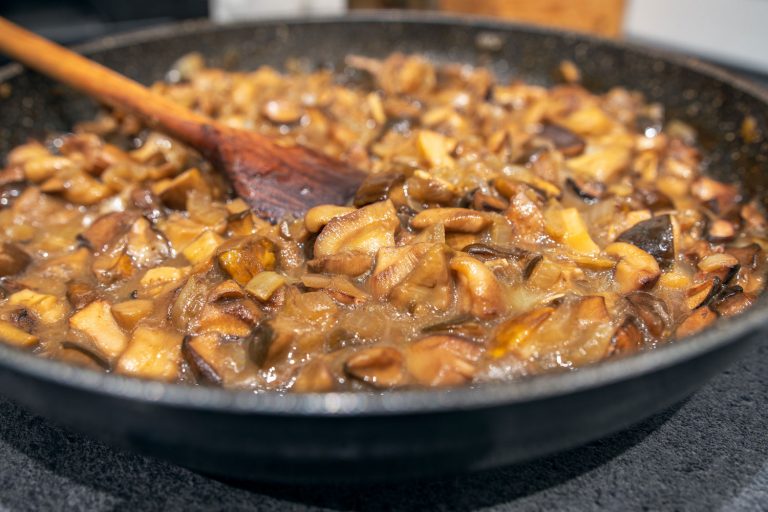 Sauce aux champignons et vinaigre de Balsamique