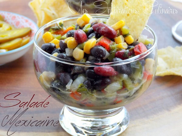 salade mexicaine aux haricots rouges