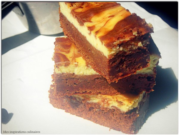 Brownie cheesecake