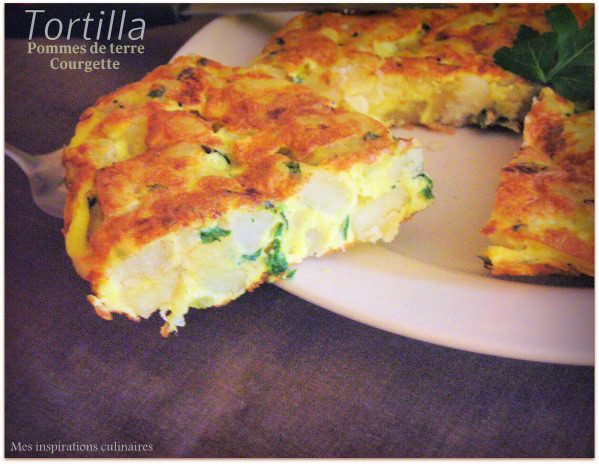 Tortilla Courgettes-Pommes de terre