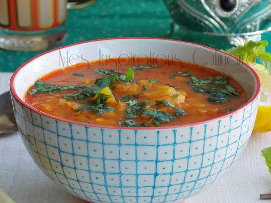 Soupe de tomate vermicelles, recette express