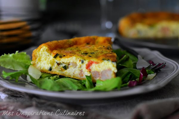 Quiche aux crevettes