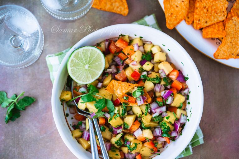 Recette sauce Salsa maison à la mangue