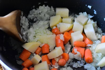 ajouter les legumes ajouter les legumes