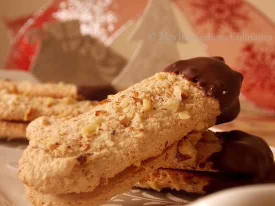 Batonnets amande-chocolat {au blanc d’oeuf}