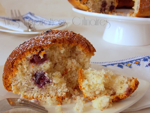 gateau aux myrtilles