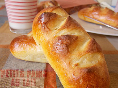 petits pains au lait moelleux