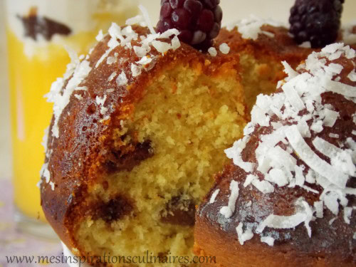 Cake à l’orange facile /pépites de chocolat