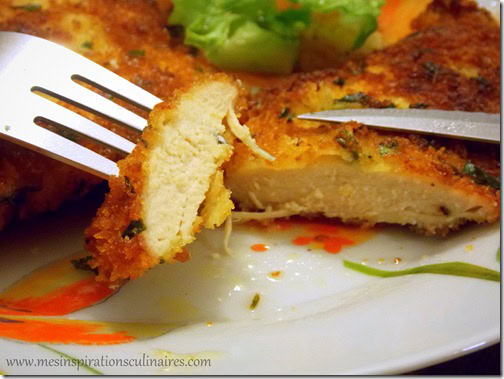 Escalope de poulet à la milanaise 