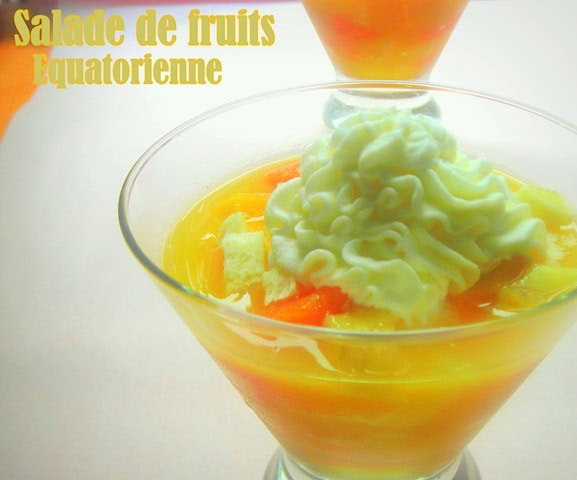 Salade de fruits exotique… jolie jolie